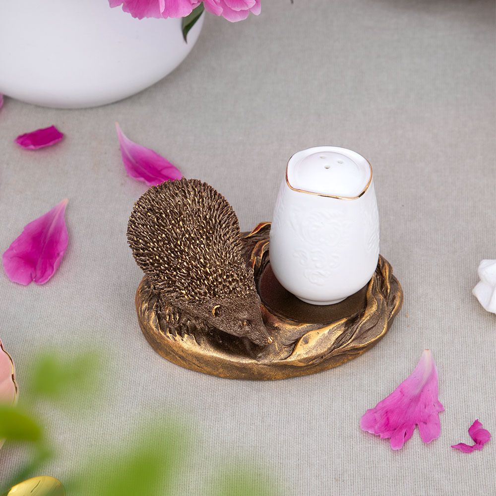 Подставка под специи Ежик Барб Бронза