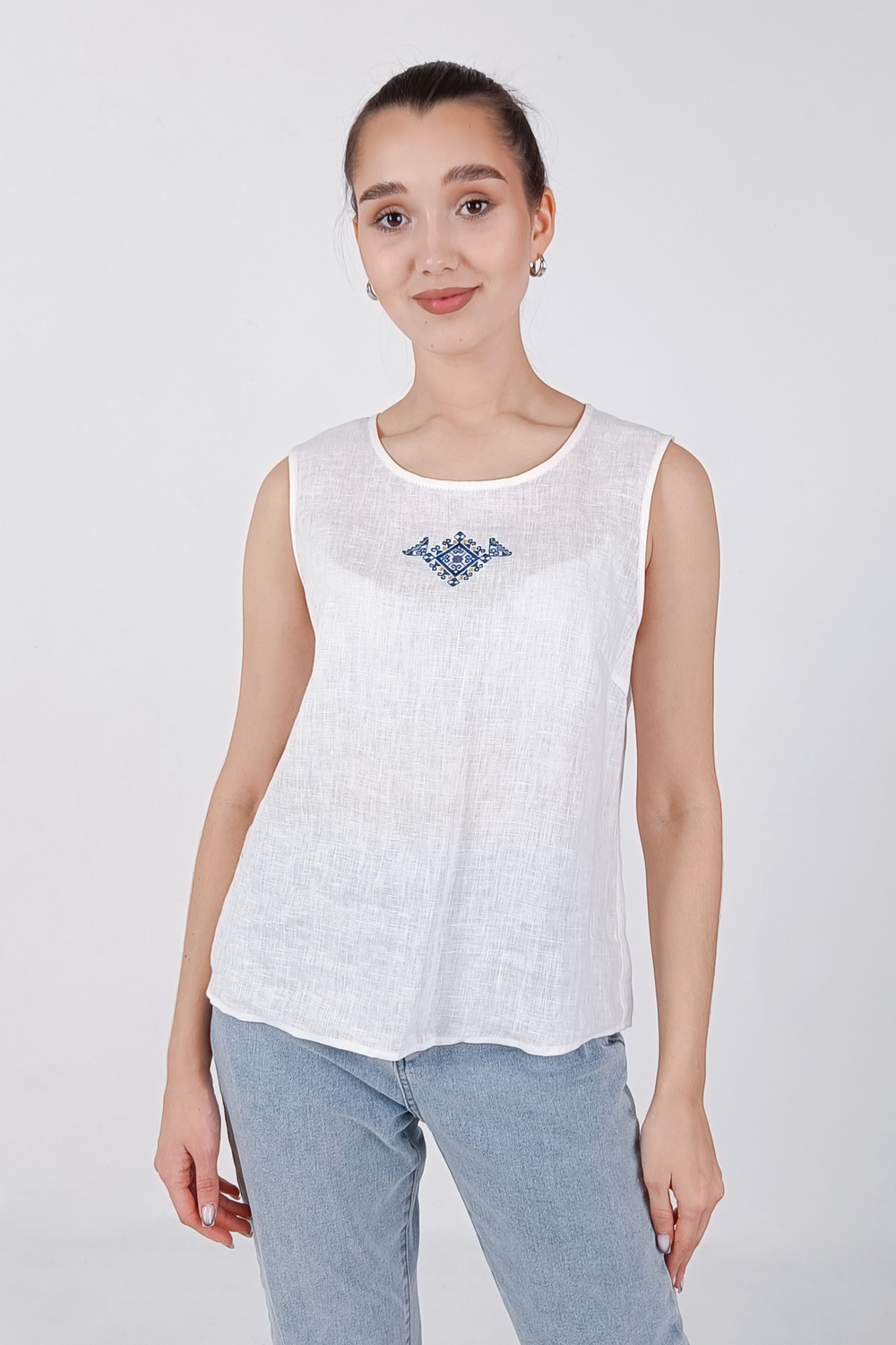 Блузка с чувашской вышивкой