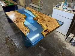 Эпоксидная смола 15кг для столешниц и объемных заливок Epoxin Apelsin Массив