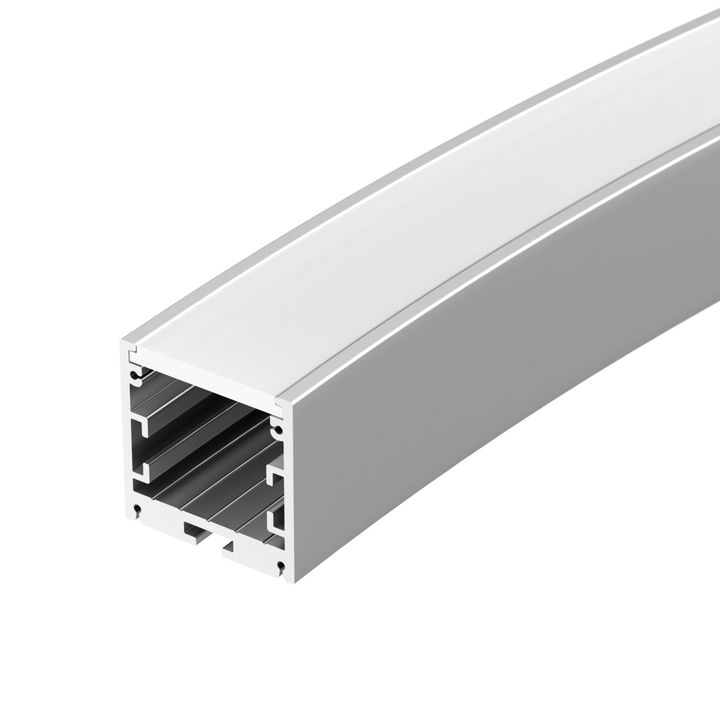 Профиль Arlight SL-ARC-3535-D1500-A90 SILVER (1180мм, дуга 1 из 4) 025477