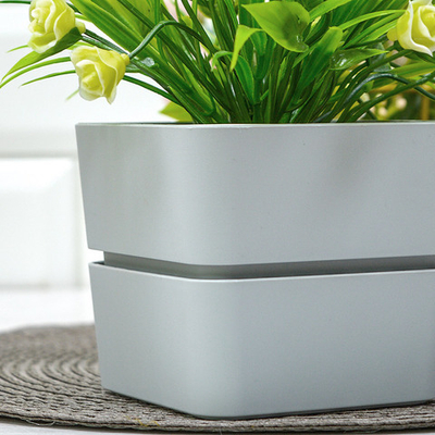 Кашпо Фиори 0,45л, серый жемчуг