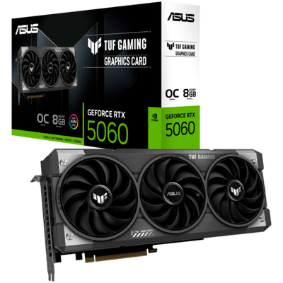 Видеокарта ASUS TUF Gaming GeForce RTX 5060 8GB GDDR7 OC Edition