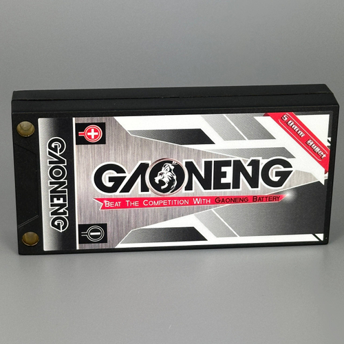 Аккумулятор GNB 4600mah 2S 140C HV Thin Shorty,Hard Case