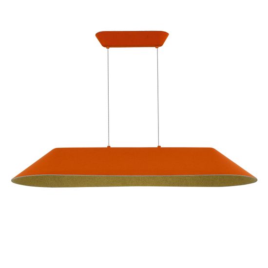 SL3001.823.01 Светильник подвесной ST-Luce Оранжевый,Серый/Оранжевый,Серый LED 1*32W SENTITO