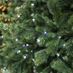 Большая елка с гирляндой «Сказочная светодинамическая» (литая+пвх) 7 м