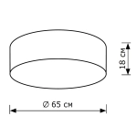 Потолочная люстра Lighthall CAMERONA 65 LH022005
