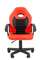 Кресло Chairman Kids 111 Россия экокожа красный/черный