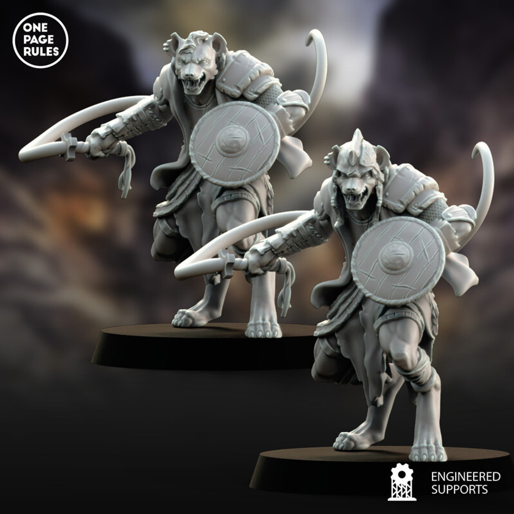Grand Alliance Chaos Beasts of Chaos Ungors Гнол Воин 1 шт. миниатюра для dnd, днд, pathfinder, фентези, Настольная игра, НРИ, Варгейм, РПГ