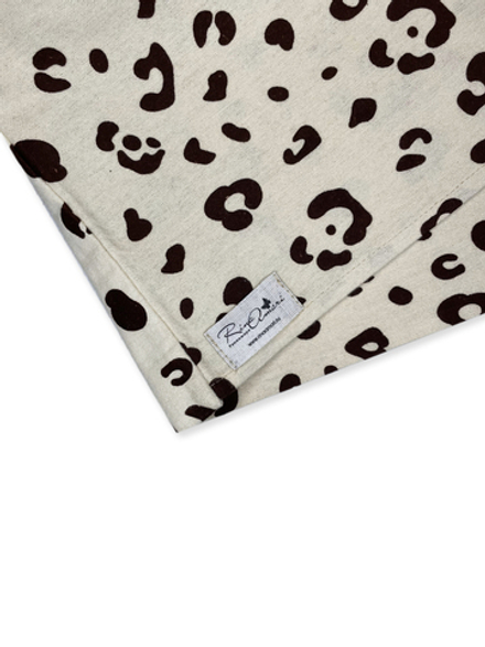 Наволочка Леопард фланель RinaAmari Размер 40*60