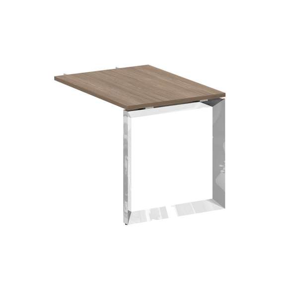 Onix Direct Lux Брифинг-приставка О-обр. м/к M-O.MO-BR-9 Дуб Аризона/Нержавеющая Сталь/Хром 980*720*