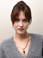 Серьги "Love Or Sex" Black