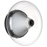 612017 Люстра PALERMO 8W LED 350LM G ЧЕРНЫЙ/ПРОЗРАЧНЫЙ 3000K