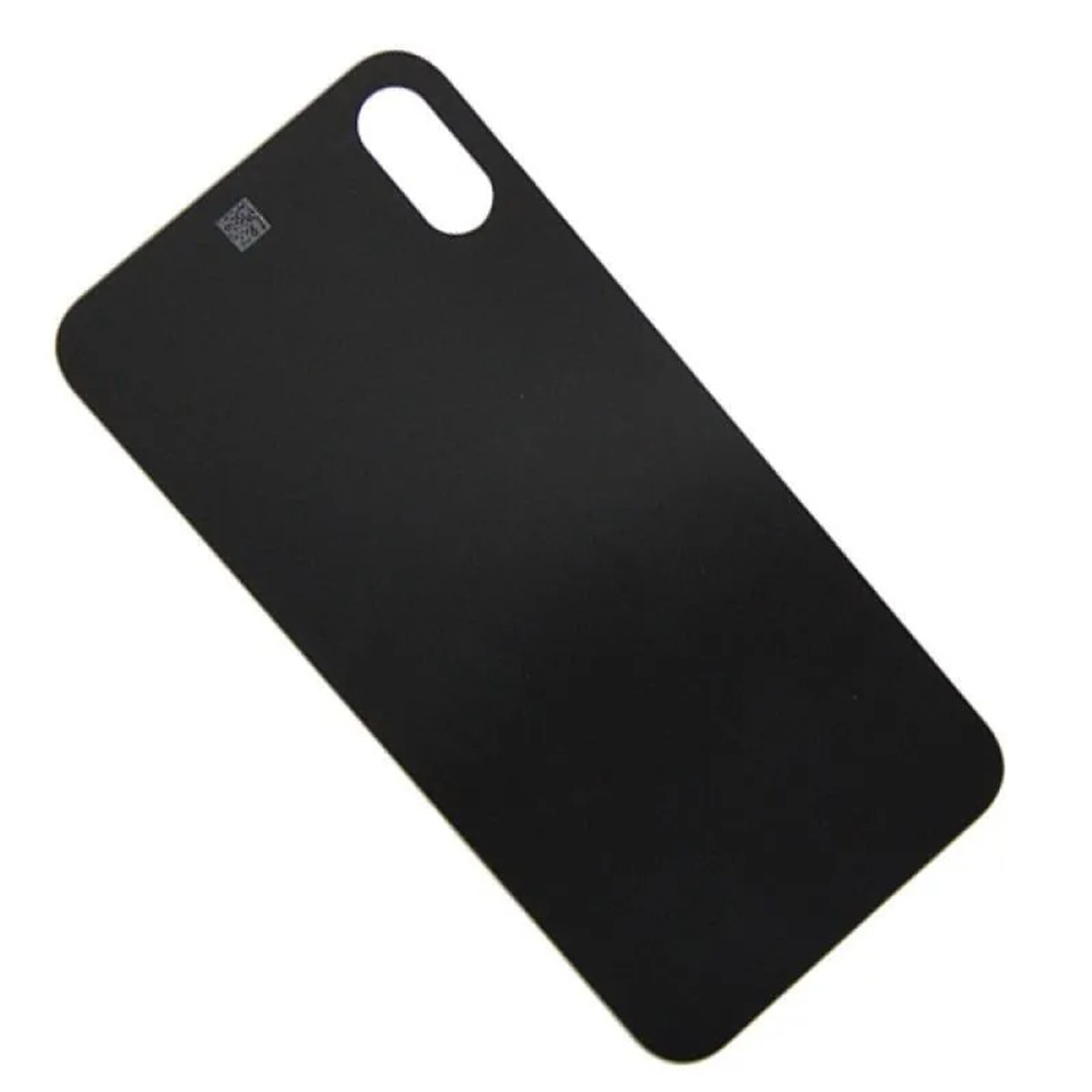 Задняя крышка для Apple iPhone Xs Серый (широкий вырез под камеру) - Премиум