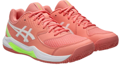 Женские кроссовки для Падел Asics Gel-Dedicate 8 Padel - guava/white