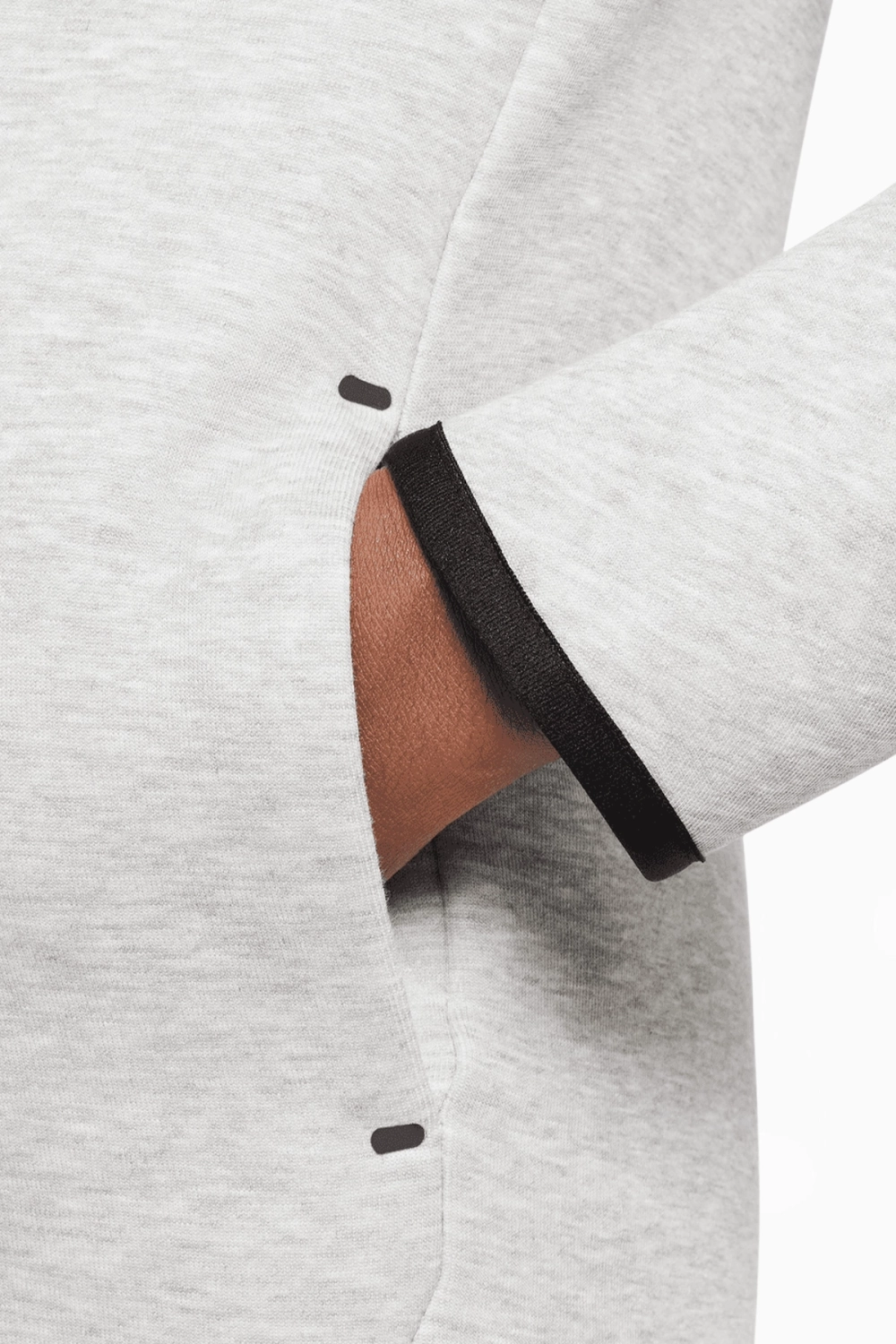 Кофта Nike Sportswear Tech Fleece Junior - серый