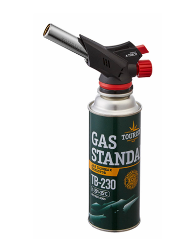 Резак газовый TOURIST X-TORCH с пьезоподжигом и системой подогрева газа