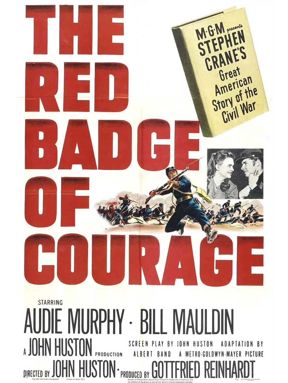 Алый знак доблести (1951) (DVD-R)