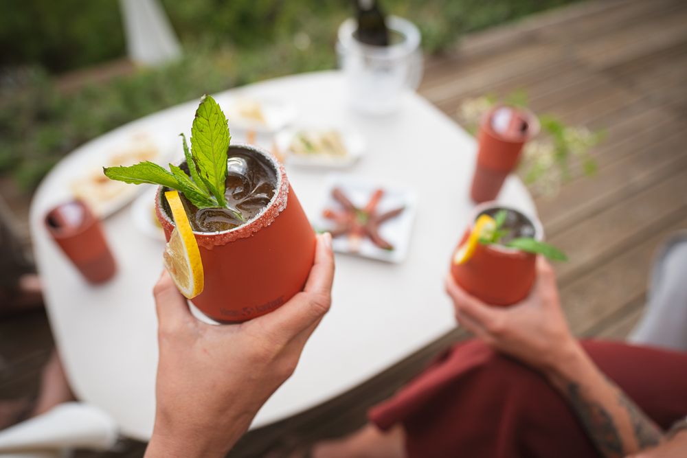 Термостакан Klean Kanteen Rise Wine Tumbler 10oz (280 мл) Autumn Glaze