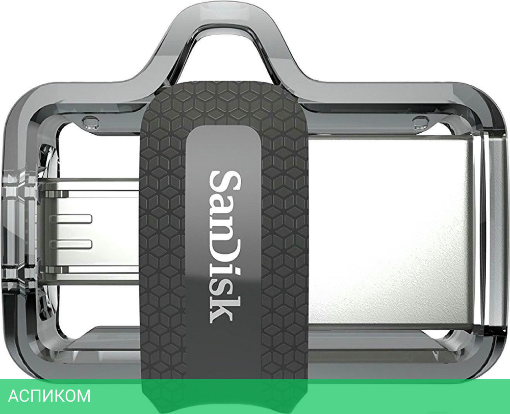 USB Flash-накопитель SanDisk Ultra Dual Drive m3.0 64GB (SDDD3-064G-G46)
