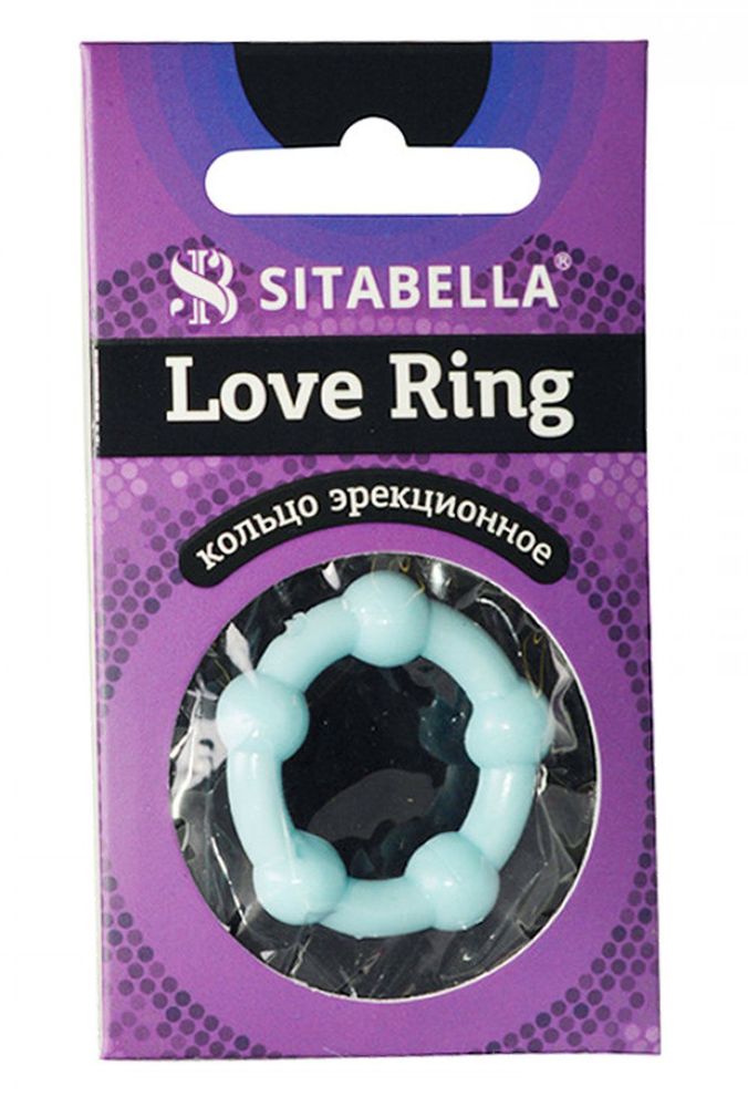 Эрекционное кольцо Sitabella Love Ring с бусинами, цветное Эрекционное кольцо Sitabella Love Ring с бусинами, цветное