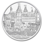 1,5 евро. Винер-Нойштадт 825 лет монетному двору в Вене. Австрия. 2019 год