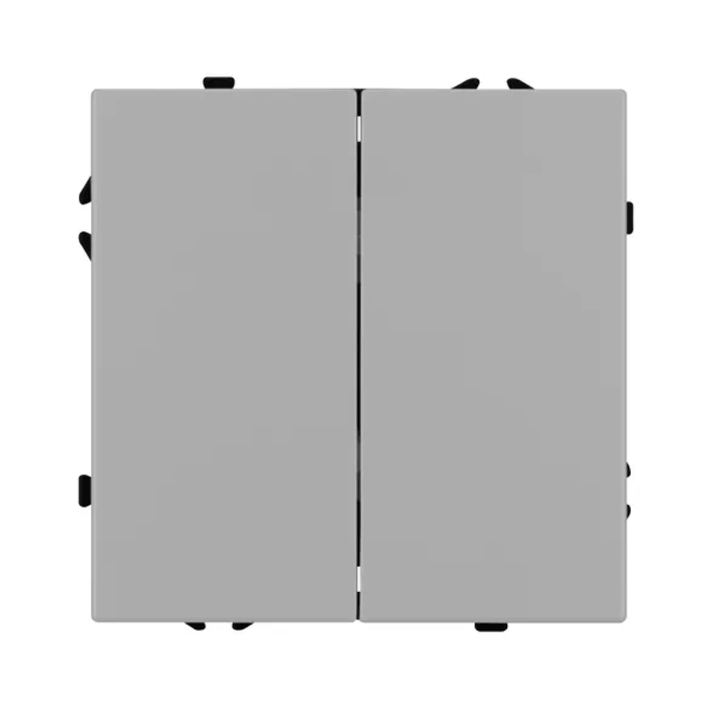 Механизм выключателя двухклавишный непроходной SWT-NOBE-MK02-SFPL-IS (230V, 10A) (Arlight, -) 059420