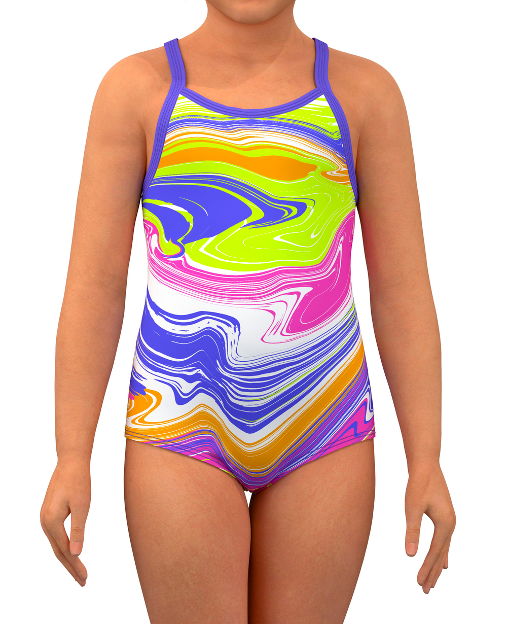 Купальник FUNKITA Toddler Girl's Colour Contour