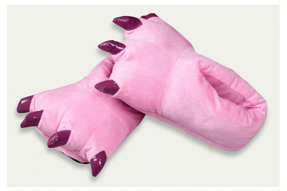 Тапки-лапки FunFur M Розовый