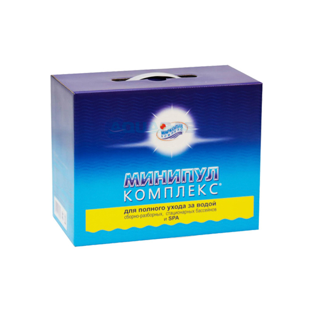 Маркопул Минипул комплекс набор химии 4 в 1 для бассейнов до 30 м³ 5,5 кг