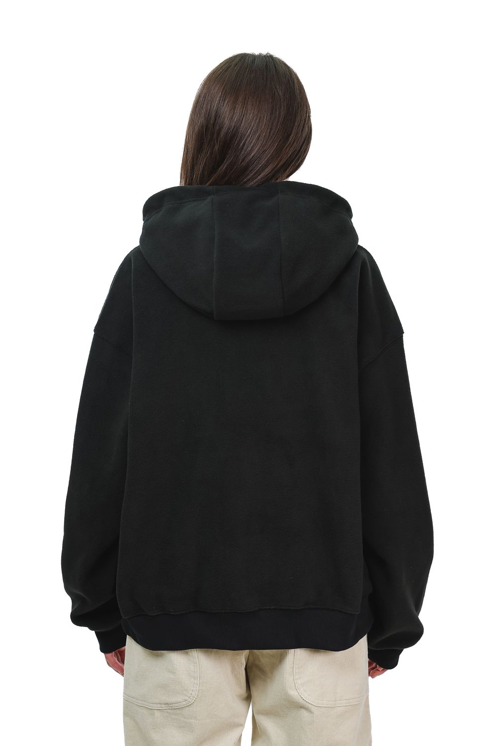 Худи Ymkashix Zip Original fleece черное