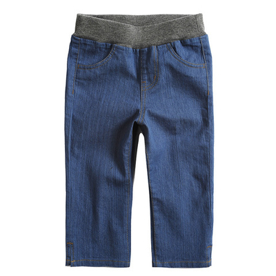 Брюки детские на трикотажном поясе с разрезами внизу