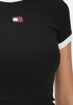 Футболка женская TOMMY JEANS SLIM SH BADGE SS RIB EXT