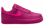Кроссовки Nike Air Force 1 "Fireberry" (Женская размерная сетка)