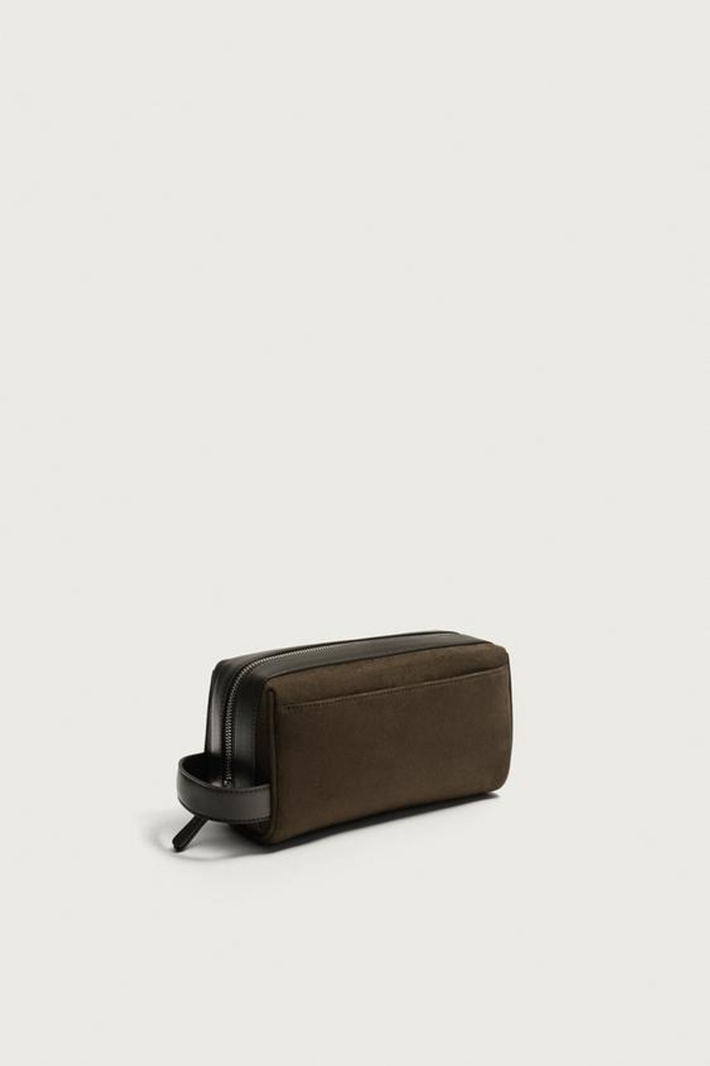 ZARA КОМБИНИРОВАННЫЙ НЕСЕССЕР, КОРИЧНЕВЫЙ