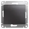 Переключатель перекрестный 1-кл. СП Glossa 10А IP20 (сх. 7) 10AX механизм графит SE GSL001371