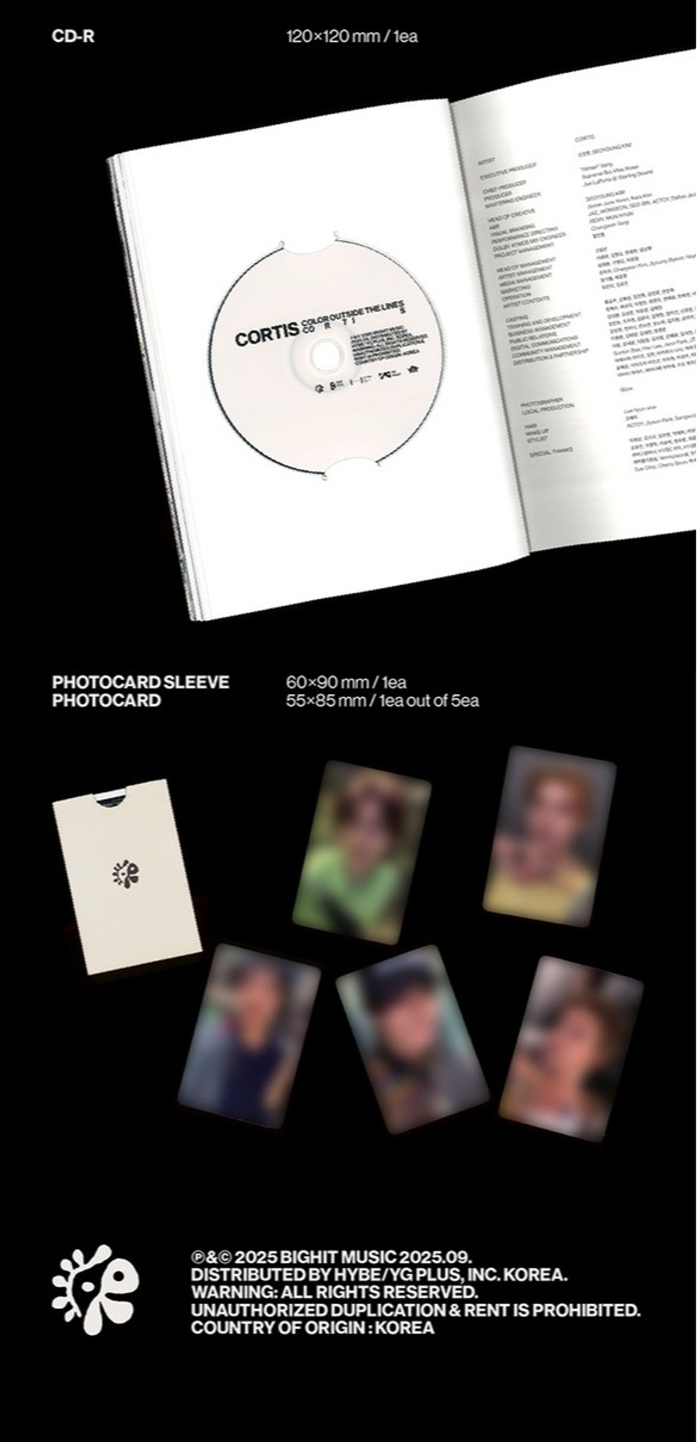 Альбом CORTIS - The 1st EP [COLOR OUTSIDE THE LINES]