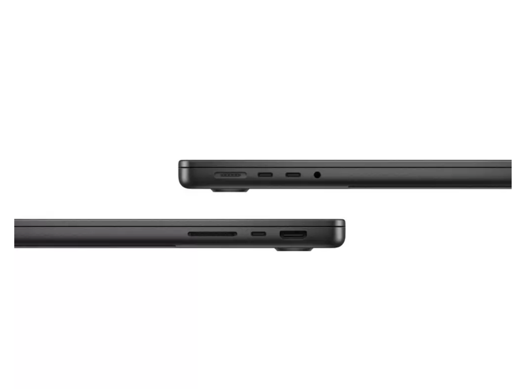 Ноутбук Apple MacBook Pro 14" 2024 (M5 CPU 10-Core, GPU 10-Core, 16Gb, 512Gb) MDE04, Space Black