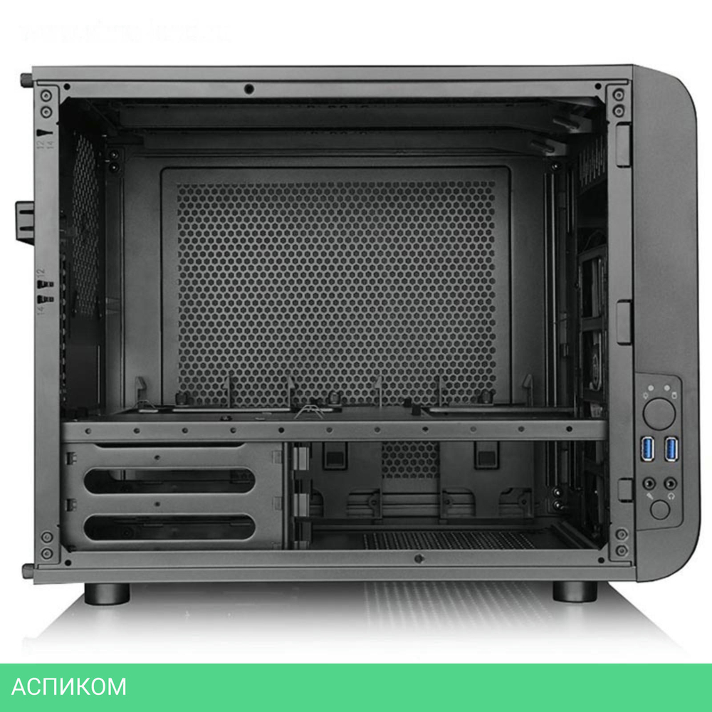 Корпус Thermaltake Core V21 без БП mATX Black (CA-1D5-00S-1WN)