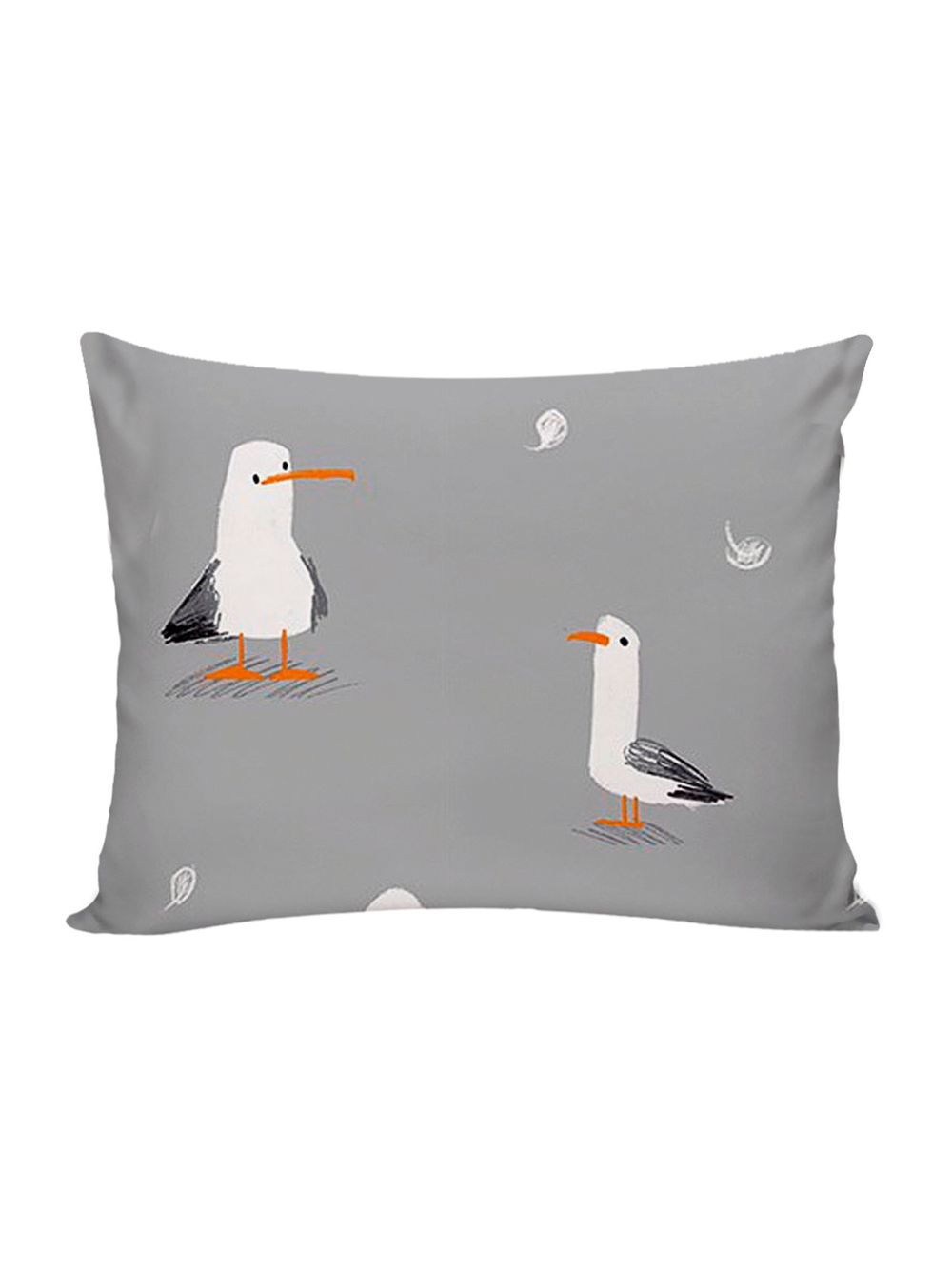 Постельное белье перкаль Сказка "Морская птица" 1,5-сп Наволочка 50х70 см 1 шт Простынь 150x215 см Пододеяльник 145x215 см