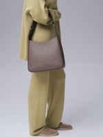 Кожаная сумка Azaro 31027 тауп