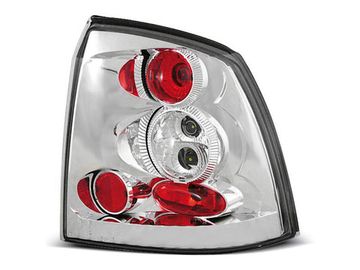 Задние фонари Opel Astra G chrome