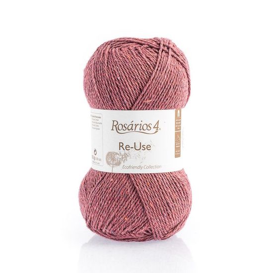 Пряжа ROSARIOS 4 Re-Use (100% переработанный хлопок)