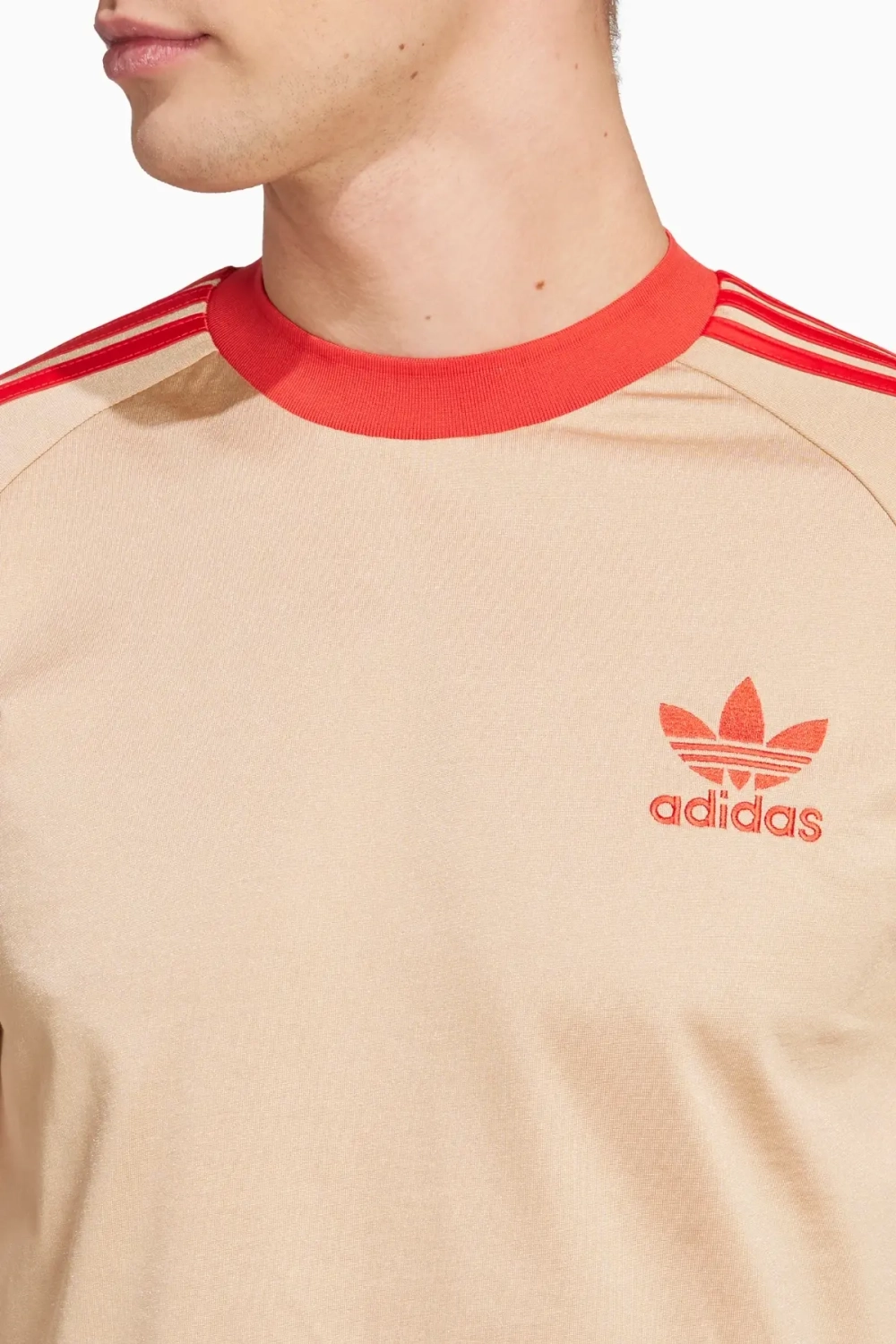Футболка adidas David Beckham Originals - бежевый