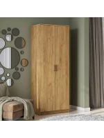 Шкаф для одежды распашной с полками 80х51х210 см Лофт