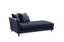 Диван-кушетка Garda Decor Sorrento темно-синий SORRENTO-COUCH-2K-Т.СИНИЙ-Bel18