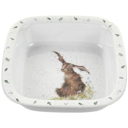 Блюдо квадратное 25см Забавная фауна Royal Worcester