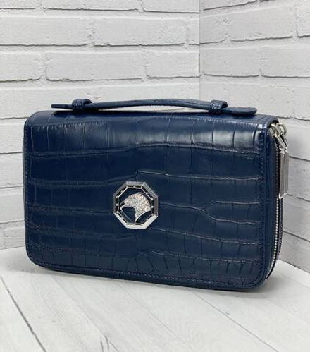 Сумка-мессенджер Stefano Ricci из кожи крокодила