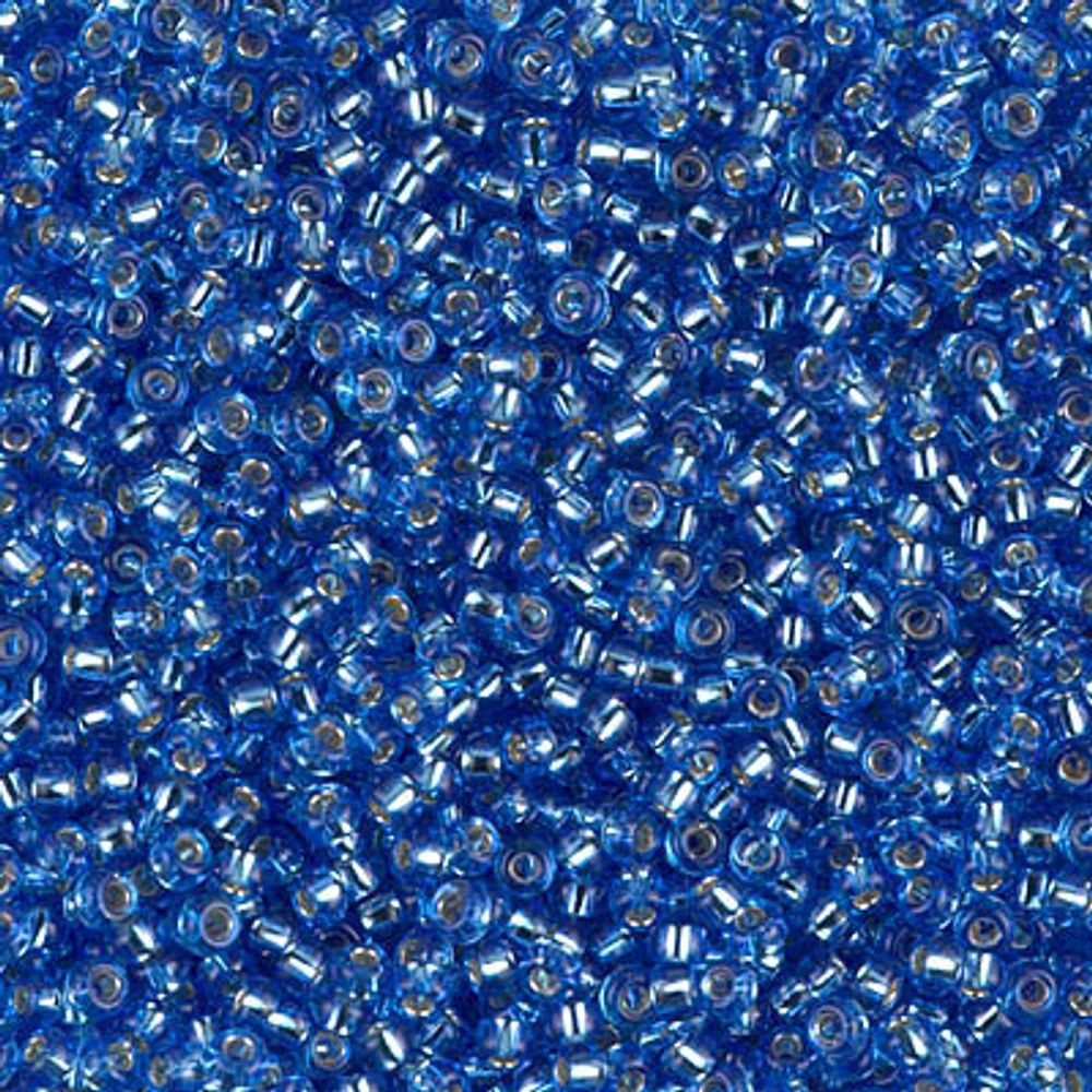 Miyuki Seed Beads 11/0 Silver Lined Sapphire SB0019