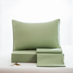 Комплект постельного белья Однотонный Сатин Элитный OCE012