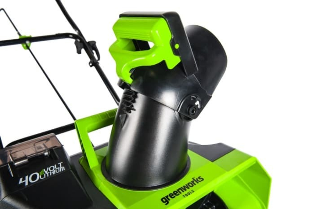 Снегоуборщик Greenworks GD40SB 40V 2600007 (51 см) бесщеточный аккумуляторный